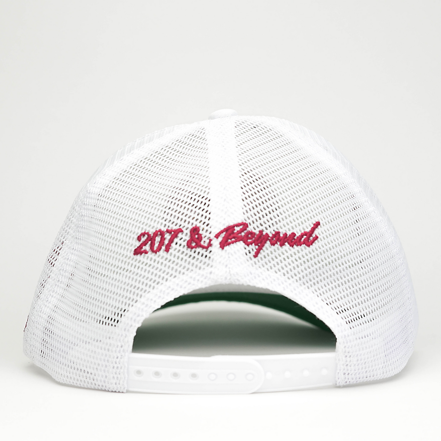 White 207 Trucker Hat
